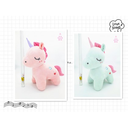 Sleep Unicorn （Stretch Cotton）SoftToys/PlushToys/KidsToys 25-35cm  睡觉独角马太空棉娃娃玩具公仔25厘米-35厘米 